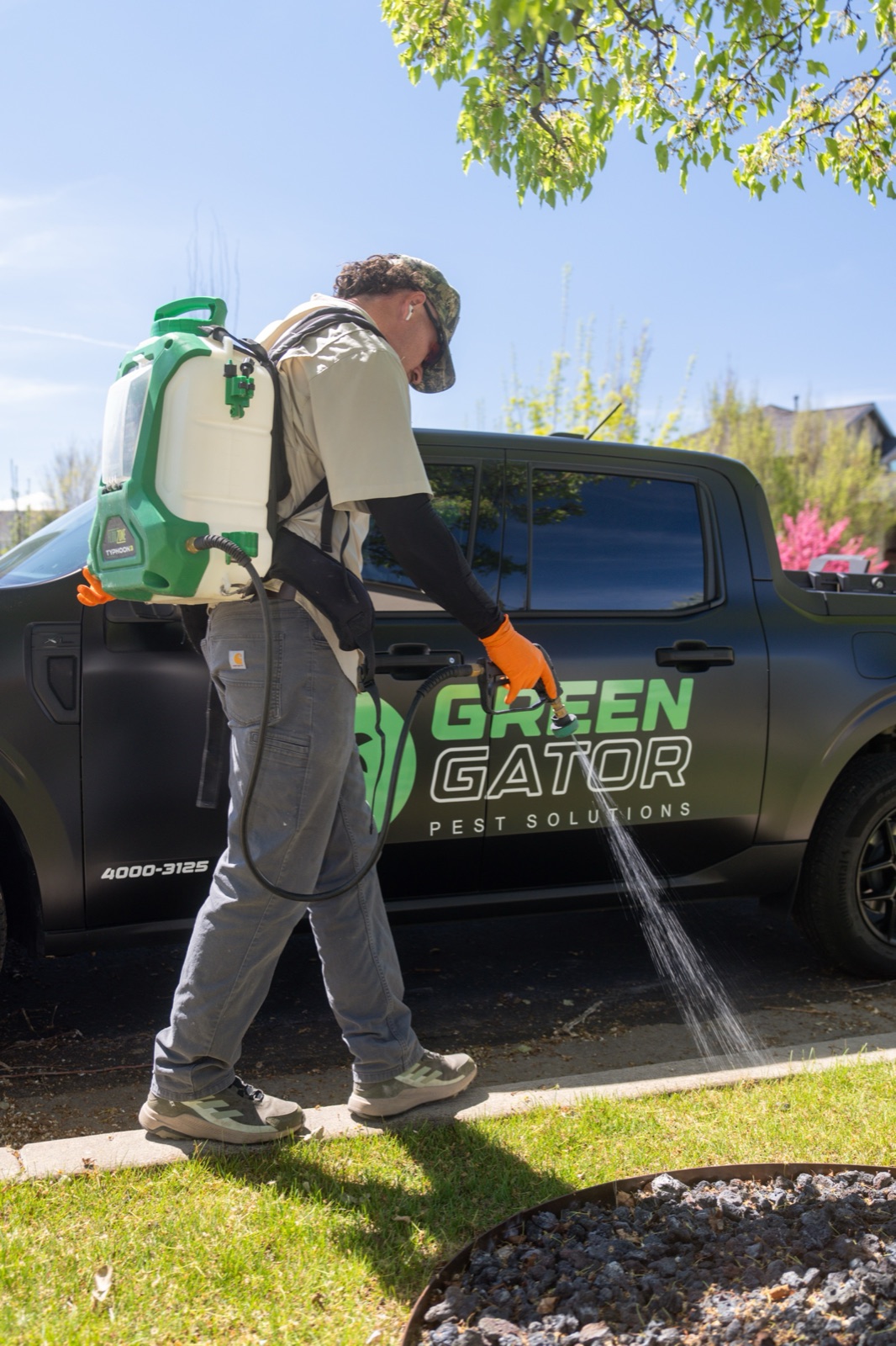 Green Gator truck